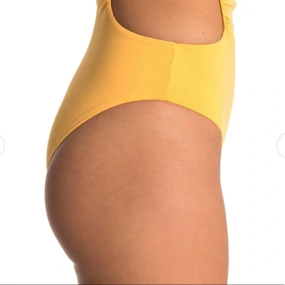 NWT We Wore What Liv One Piece Swimsuit sz XS Orange